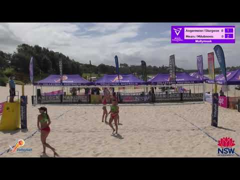 ABVT Mollymook: Women's Elite - Angermeier / Sturgeon v Mears / Milutinovic