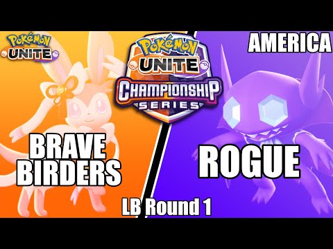 Brave Birders vs Rogue - PUCS NA Championship LB Round 1 | Pokemon Unite