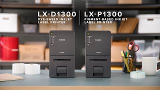 Canon LX-P1300/LX-D1300 Inkjet Label Printer