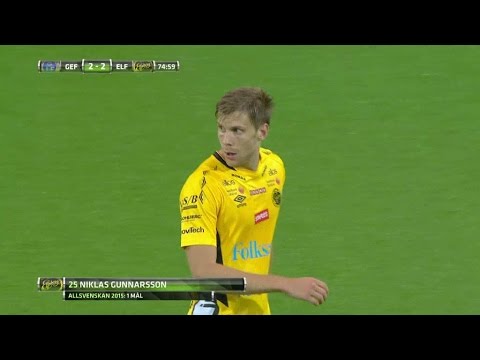 Gunnarsson styr in kvitteringen från snäv vinkel - TV4 Sport