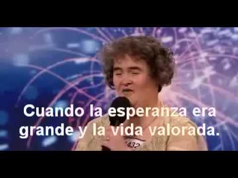 Susan Boyle - I Dreamed A Dream (Soné Un Sueño) - Subtitulado en  Español