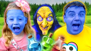 Nastya dan ayah, Cerita tentang penyihir jahat