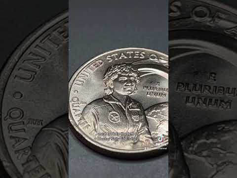 Top 5 things to look for on Dr. Sally Ride quarters!! 🔥🔥🔥 #quarters #coin #money #youtubeshorts