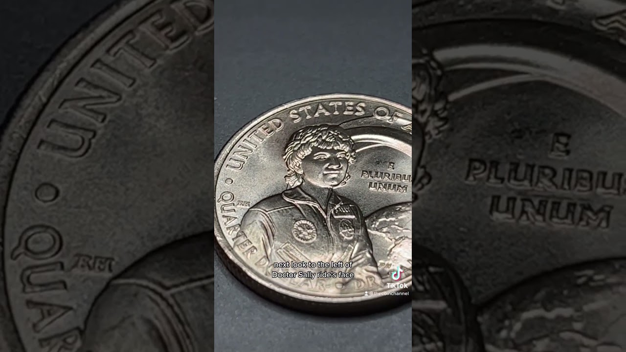 Top 5 things to look for on Dr. Sally Ride quarters!! 🔥🔥🔥 #quarters #coin #money #youtubeshorts