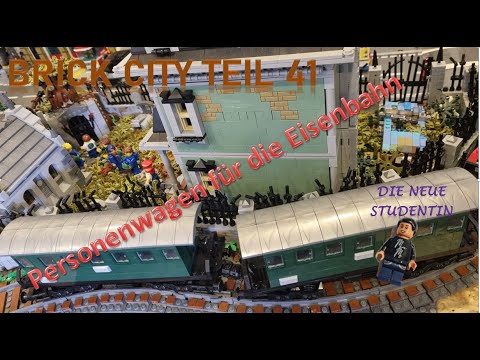 Brick City Teil 41 - Eisenbahnwaggons von #BlueBrixx