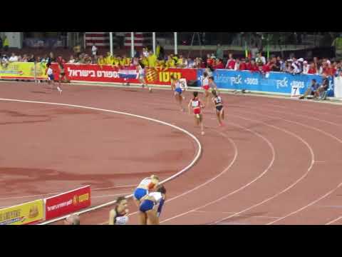 4 x 400m Relay Women Final 10. 8. 2023  European Athletics U20 Championships Jerusalem