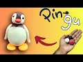 DIY How To Make Pinga With Foam Clay Pingu Clayton Sculpting