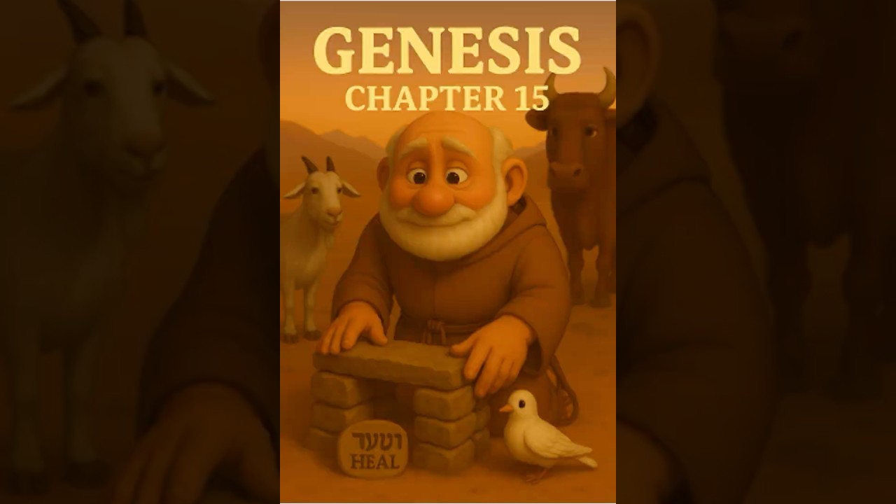 Why did God show Abraham the stars?  Genesis 15 |  #bibleshorts #bibleforkids #Genesis #abraham