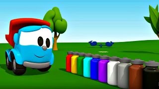 Leo Junior bize renkleri öğretiyor - Elma ağacı - Eğitici çizgi film