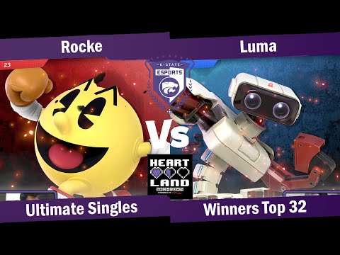 Heartland Showdown Winners Top 32 - Rocke (Pac-Man) Vs. Luma (R.O.B.)