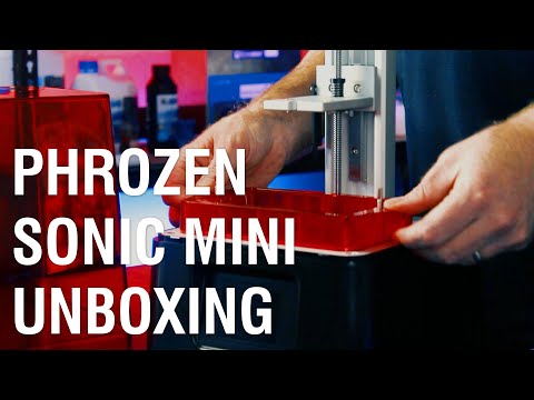 Phrozen Sonic Mini Unboxing & Printing