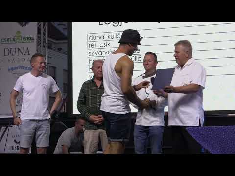 Eredményhirdetés - 7. Dunamenti Halfesztivál - 2025 - Mohács