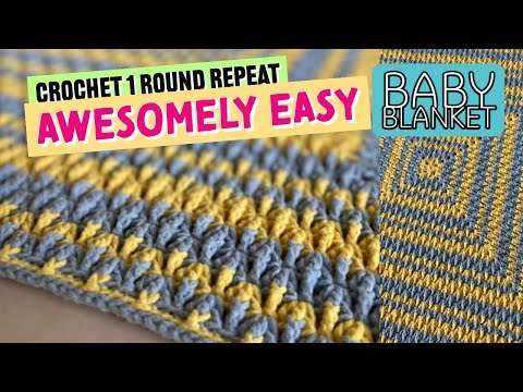 Left Hand Crochet for Beginners Baby Blanket Pattern The Crochet Crowd