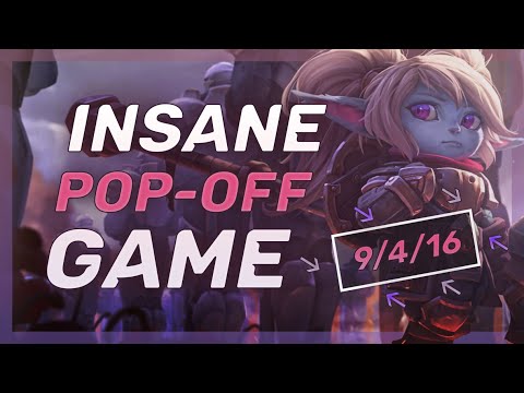 #1 Poppy HARD SMURFS In Diamond - League Of Legends