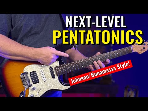 2 Stupid TRICKS For KILLER Pentatonic Licks! (Johnson/Bonamassa Style)