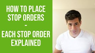 Fidelity | How to Place Stop Orders - Each Stop Order Explained