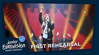 Taylor Hynes - IOU - First Rehearsal - Ireland 🇮🇪 - Junior Eurovision 2018