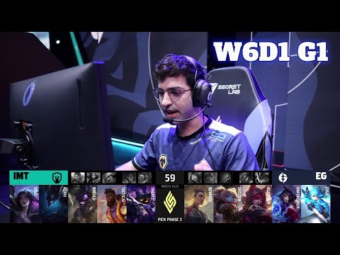 IMT vs EG | Week 6 Day 1 S13 LCS Summer 2023 | Immortals vs Evil Geniuses W6D1 Full Game