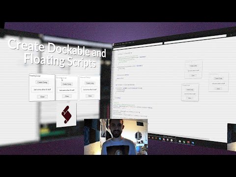 Adobe Scriptui Tutorial Create Dockable And Floating Scripts