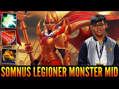 👉 SOMNUS Is Monster On Mid With Legion Commander - Dominating Whole Game Vs Counters - Dota 2 7.31b