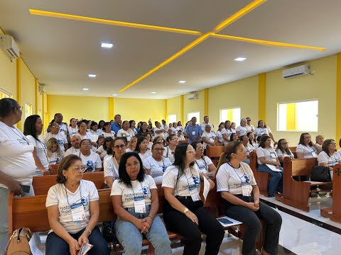 Patos realiza Encontro Diocesano de líderes voluntários da Pastoral da Pessoa idosa e voluntários