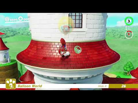 Making it to the top of peach's castle in 8 seconds