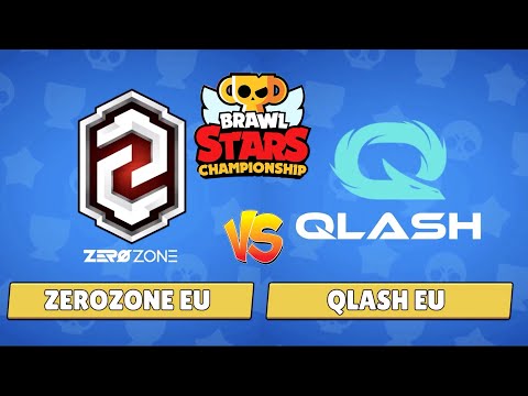 ZEROZONE EU vs QLASH EU Brawl Stars Championship 2020 - May Finals - Day 1