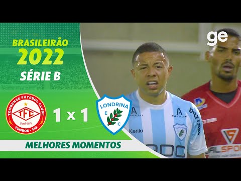 Gols e lances de Tombense x Londrina