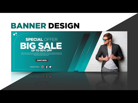 Instagram Post Design Social Media Banner Design in Adobe Illustrator Free File Download