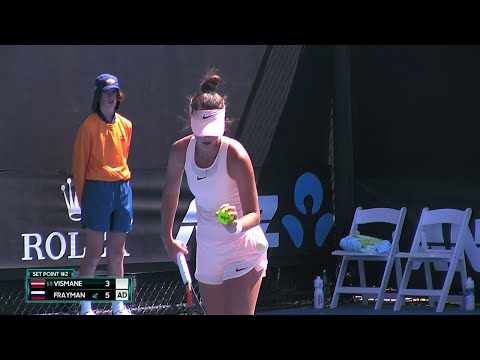 Vismane Daniela v Frayman Daria - 2018 Melbourne