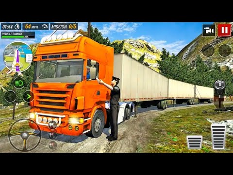 #Gametop - Heavy Logging Cargo Truck Transport Simulator - Best Android Gameplay #14