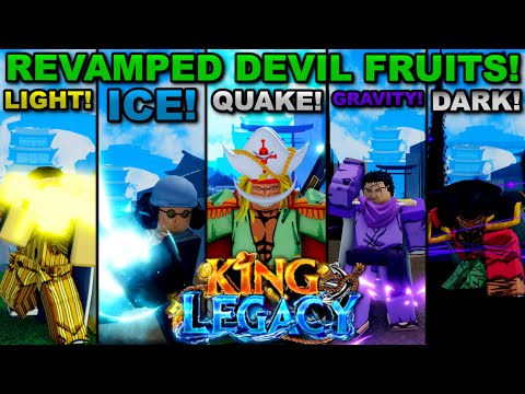 *ALL* The Revamped Devil Fruits in Roblox King Legacy Update 8... Here's What They Changed!
