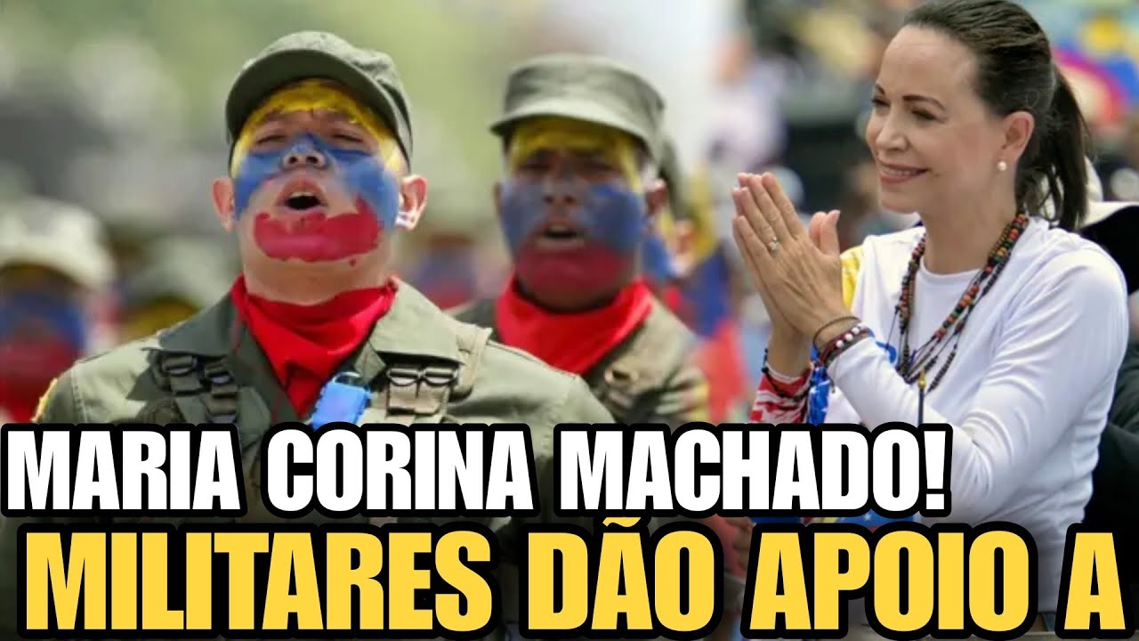 APÓS APOIO DOS EUA MILITARES PASSAM A OBEDECER GONZÁLEZ E APOIAM MARIA CORINA MADURO SAIRÁ?!