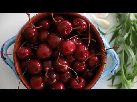 Pickled Cherries