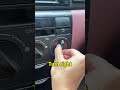 How To Use The Air Conditioner Button On The Car Correctly Car Tips Driving Shortsvideo