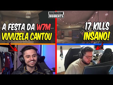 PALUH DESTRUINDO A SANTOS, A FESTA DA W7M NO ULTIMO JOGO, SPAWNPICK DE C4 - MELHORES MOMENTOS BR6