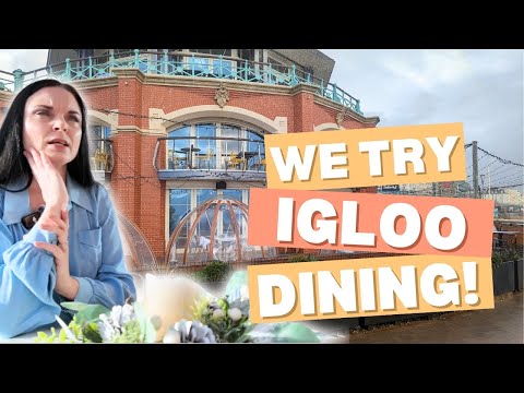 We Review Street Food Inside an IGLOO at Shelter Hall in Brighton!