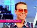 Jean Claude van Damme moviendo el trasero