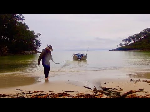 THE COVE.. Solo Boat Camping.. Catch And Cook