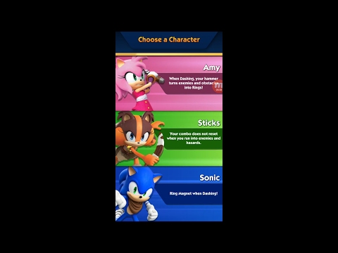 Sonic Dash 2: Sonic Boom Gameplay Part 2