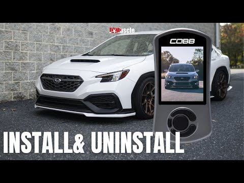 How to Install & Uninstall Cobb AccessPORT | 2022+ WRX #cobb #accessport #subaru