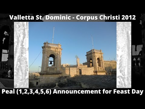 Mota (2012 - 1,2,3,4,5,6) - Valletta MPS u San Duminku - Corpus Christi - 6 Qniepen