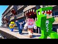 人がどんどん消えていく団地【マインクラフト】