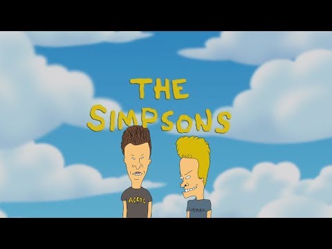 Beavis and Butt Head References in The Simpsons
