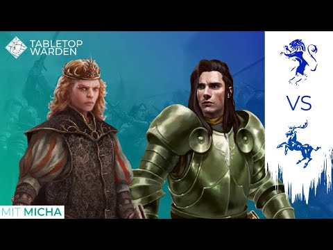 ASOIAF TMG Battle Report 17 - Lannister (Joffrey) vs Baratheon (Renly) [Deutsch]