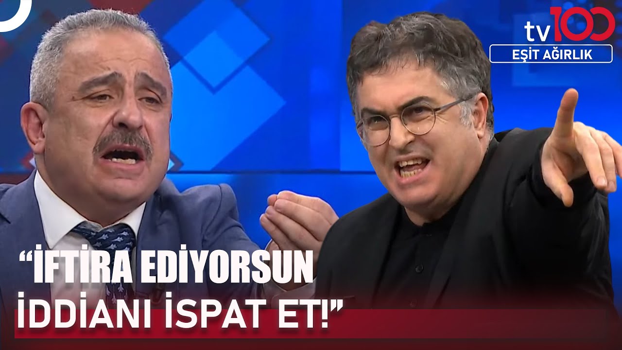 Stüdyoda CHP Anket Tartışması Çığ Gibi Büyüdü "Gazeteciliği Bırakırım!" | Eşit Ağırlık