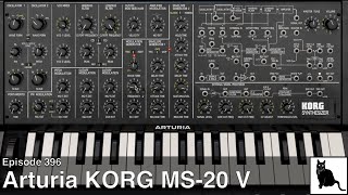 Video thumbnail for Arturia KORG MS-20 V - A detailed demo and tutorial by CatSynth TV