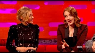 Emma Stone and Sienna Miller Compare "Cabaret" Catastrophes - The Graham Norton Show