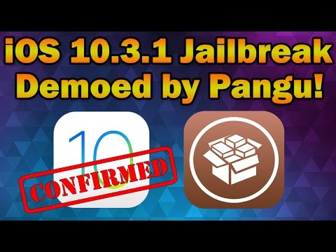 Pangu Has Demoed Their iOS 10.3.1 Jailbreak! (Video Proof) - Jailbreak Status Update