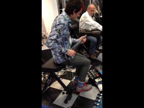 Gittler Guitar - Jazz Jam - NAMM 2013  Cameron Morgan & Yonatan Bar Rashi